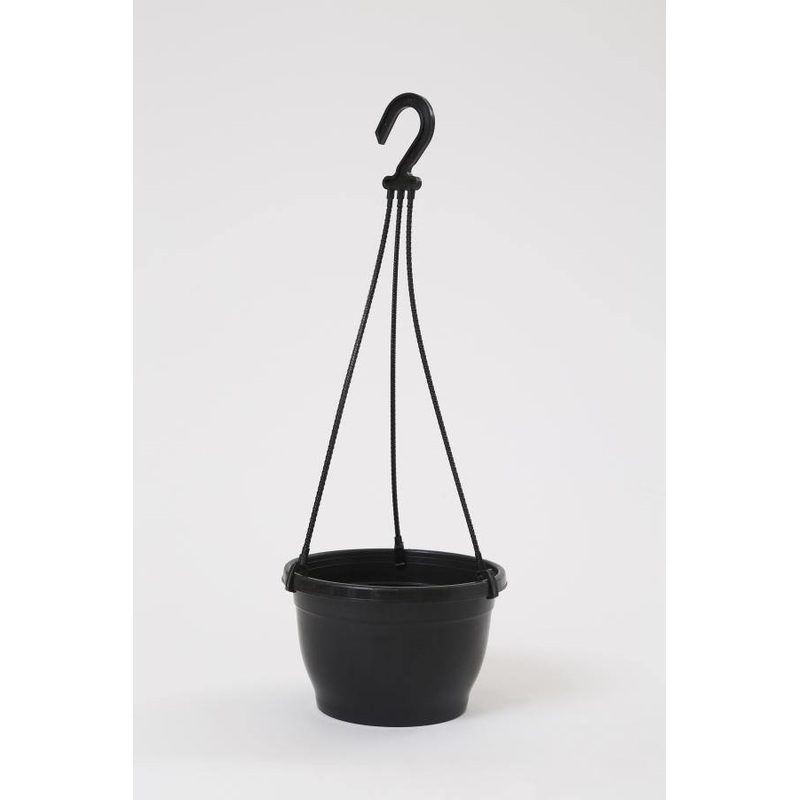 7 Inch Hanging Pot Black