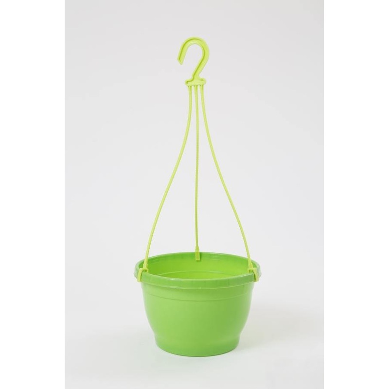8 Inch Hanging Pot Green