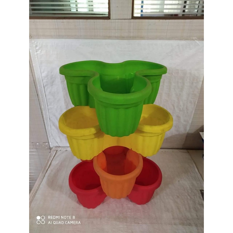 Stacking Pots Mix (Pack of 4) Mix