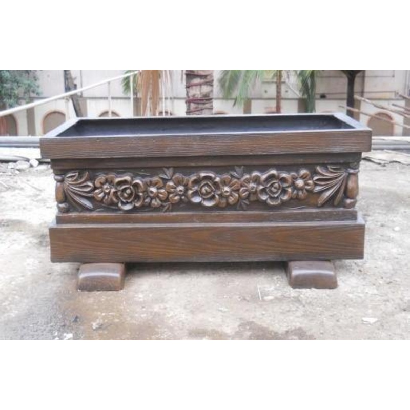 CARVE  Rectangular Fiber Planter A