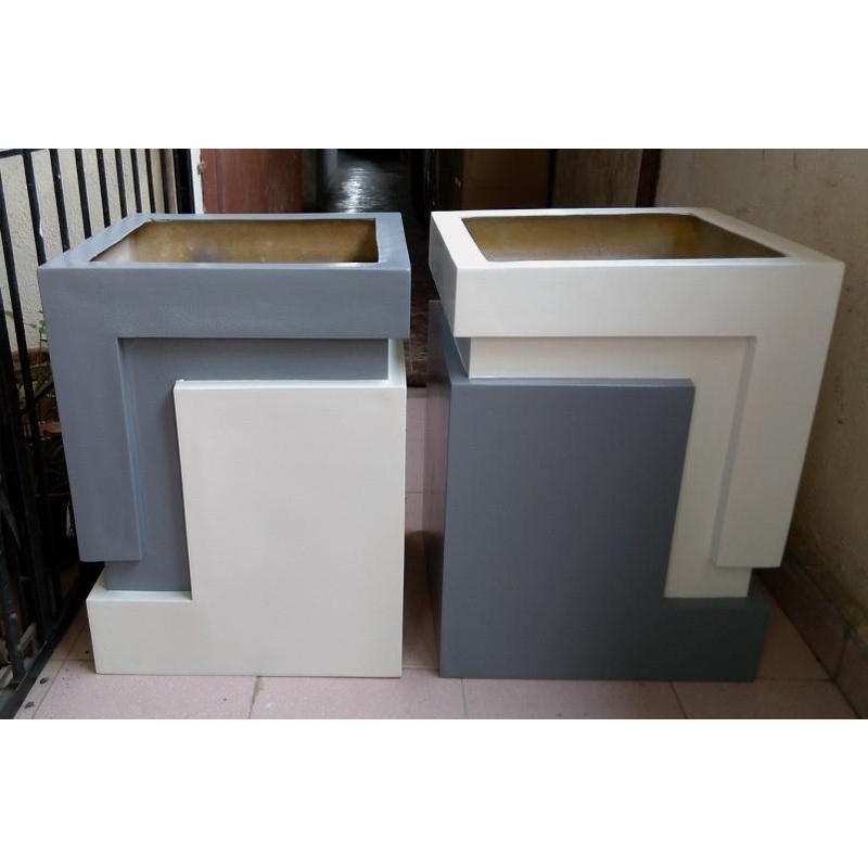 TWINTO Square  Fiber Planter