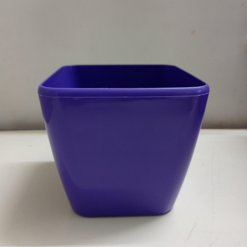 14 cm Violet Paris Square Pot