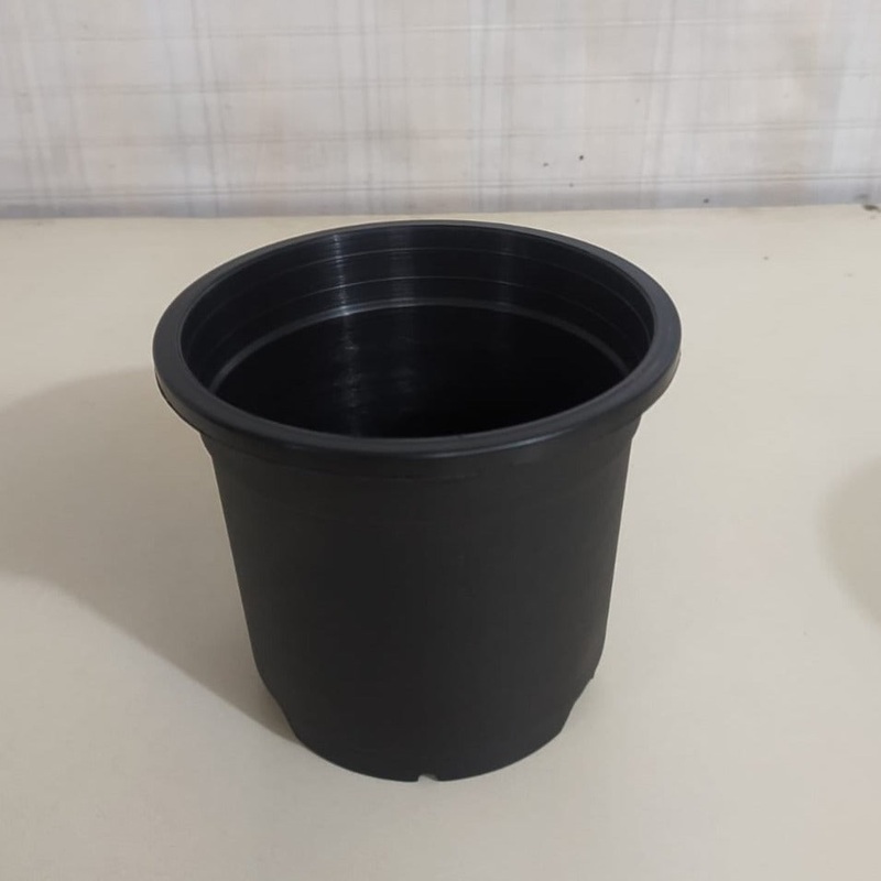 4.5″ Flower Pot Black Color Sunrise Series (11 cm) (Pack Of 12)