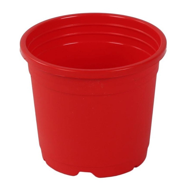 4″ Flower Pot Red Colour Sunrise Series (10 cm)