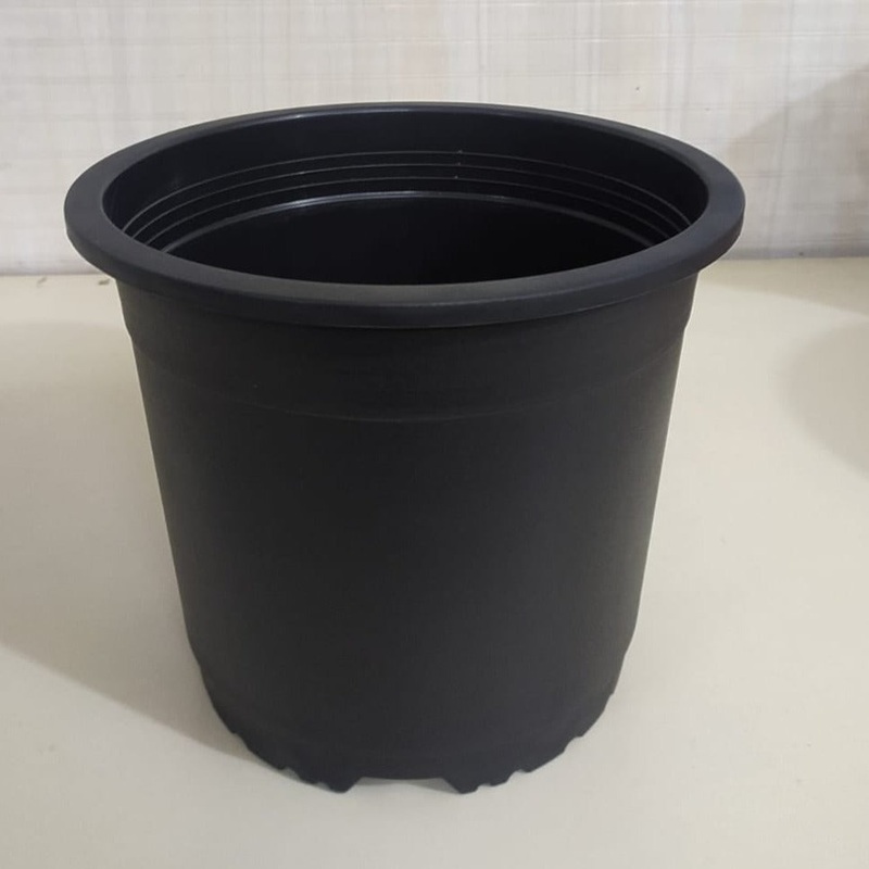 9″ Flower Pot  Black Colour Sunrise Series (22 cm)