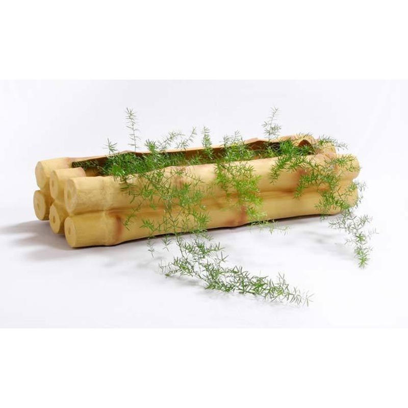 Bamboo Senior Fiber Planter Yellow