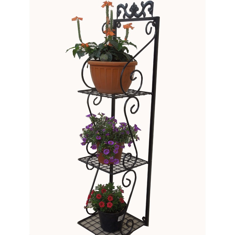 Vertical Baker Rack (3 Shelf) Black