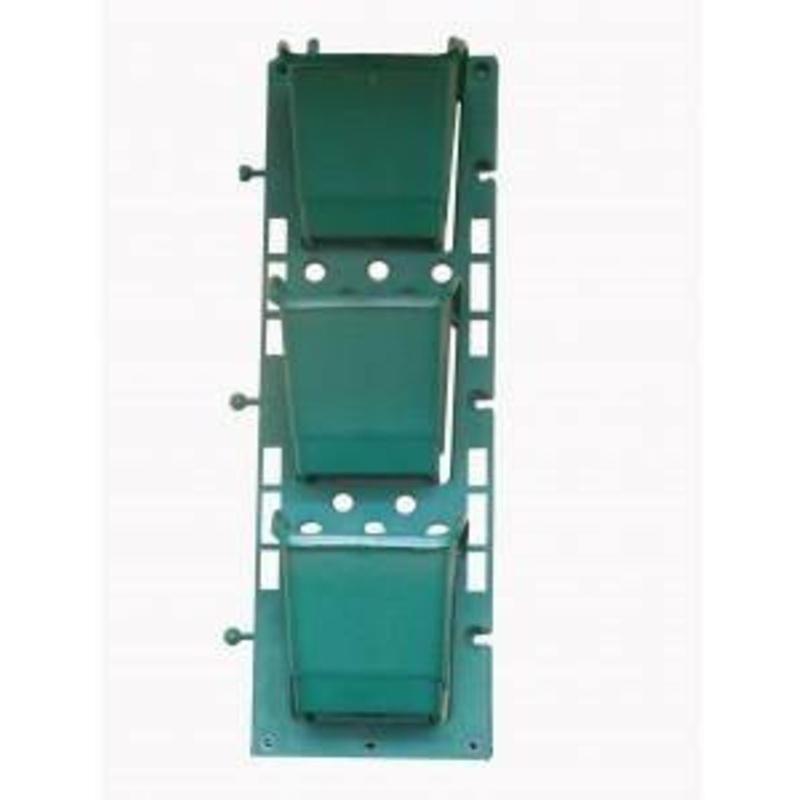 Vertical Garden, Wall Garden Panel Green (1 Frame + 3 Pots)- Pack of 10 Panels