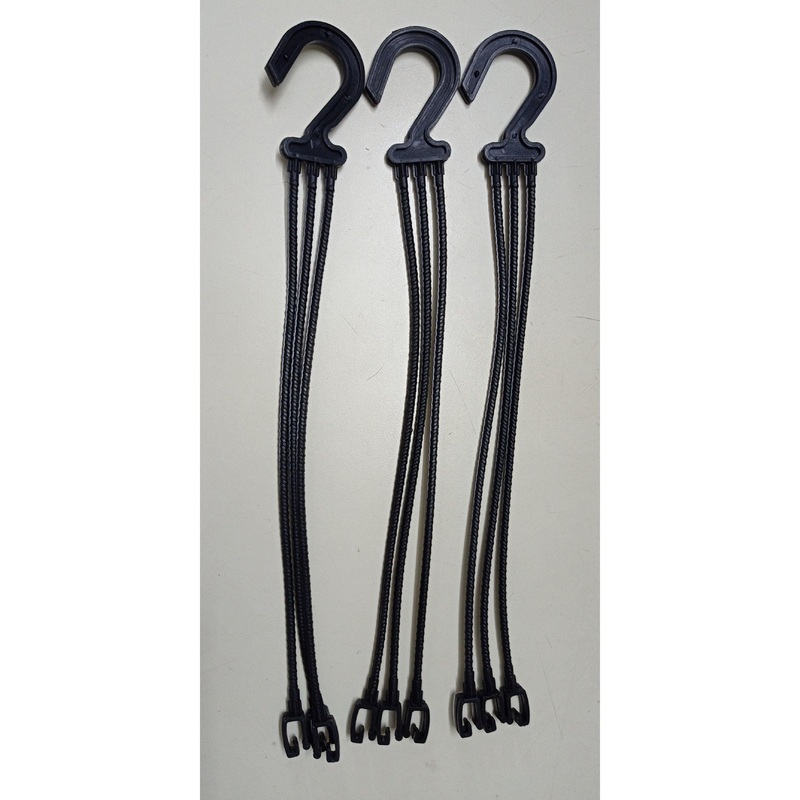 40 cm Long Black Hanger For Planter (Pack of 6)