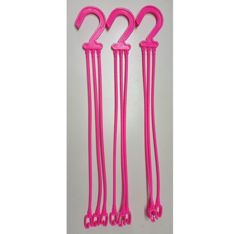 40 cm Long Pink Hanger For Planter (Pack of 6)