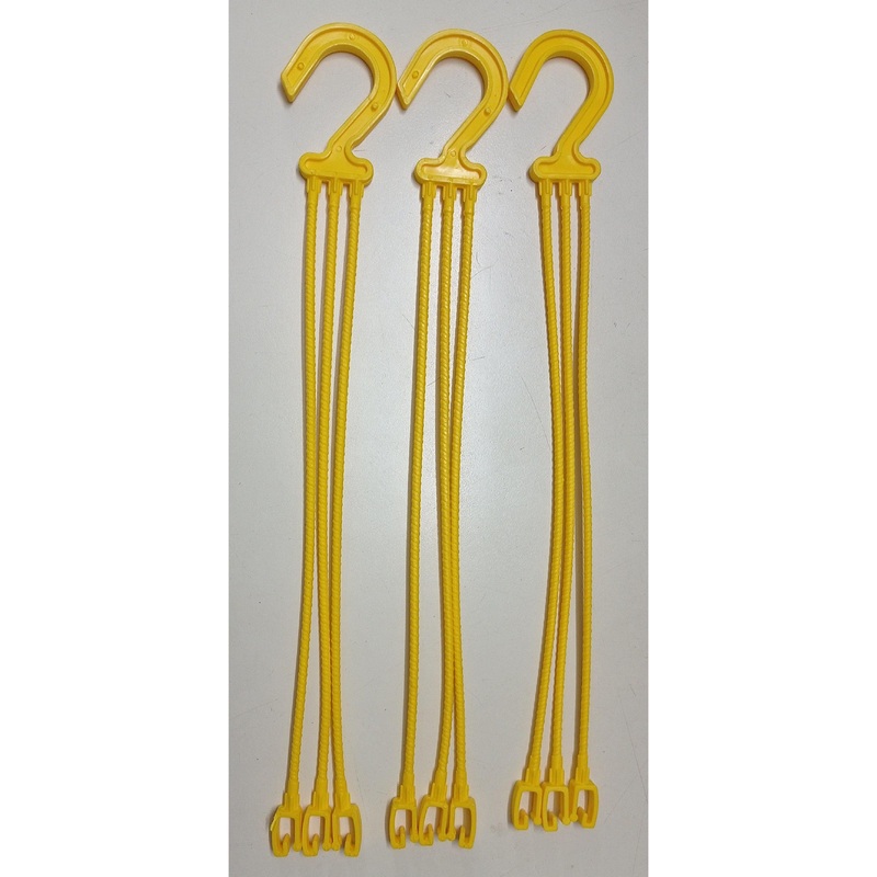 40 cm Long Yellow Hanger For Planter (Pack of 6)