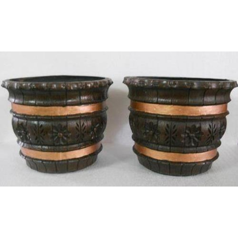 Aster Round Fiber Planter