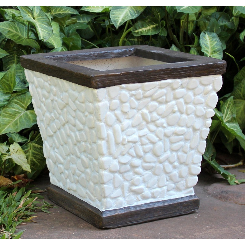 Small Pebble Fiber Planter