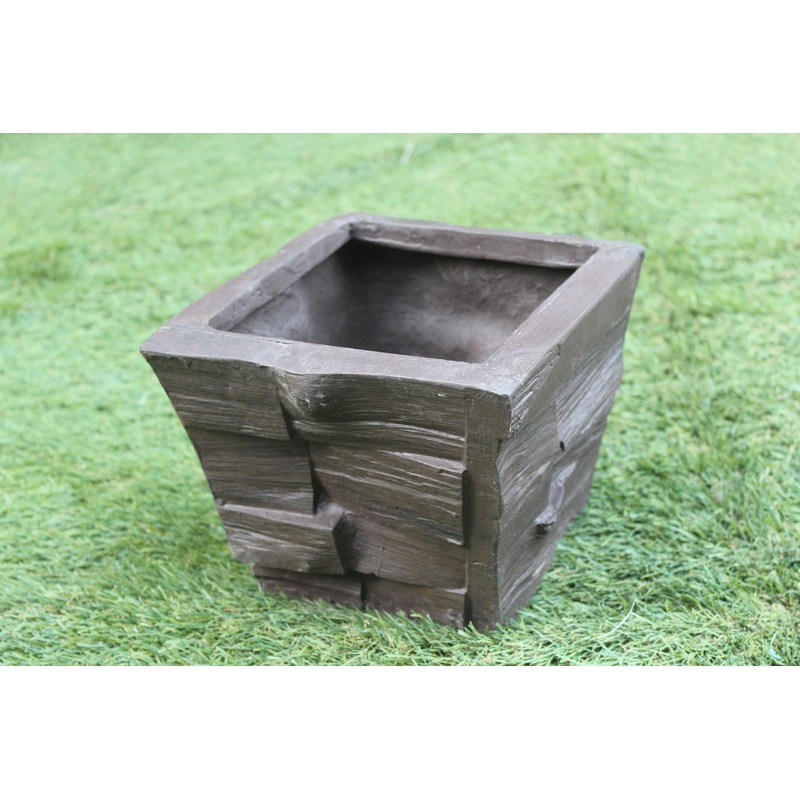 Wood Point Fiber Planter