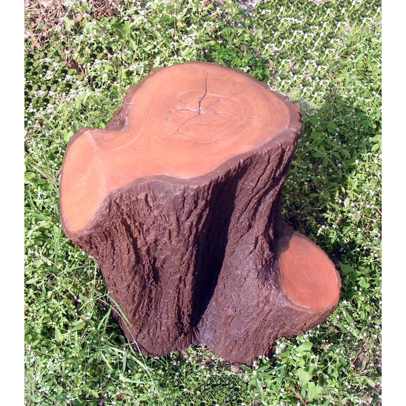 Wooden Log Seat Without Back Rest