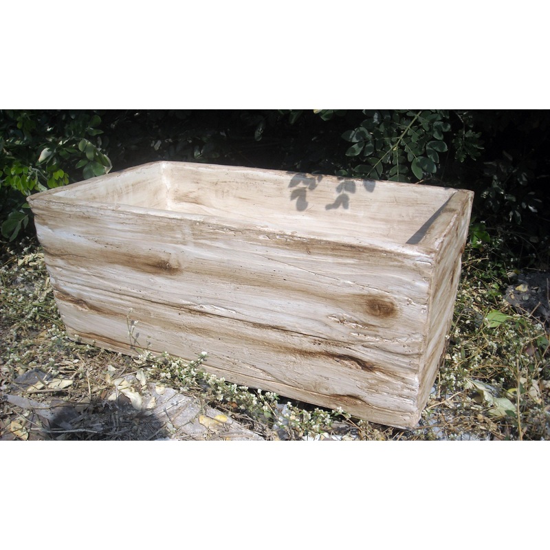 Wooden Truogh Fiber Planter
