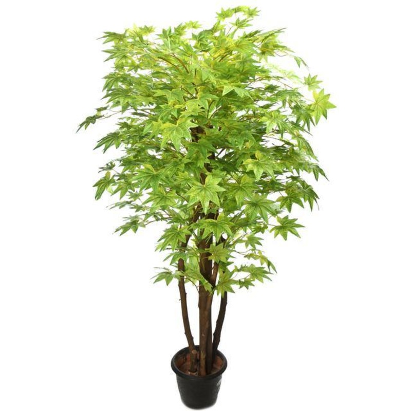 Artificial Maple Plant Natural Stick- 4 Feet