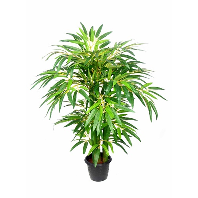 Artificial Bamboo Tree Natural Stick Green- 2 Feet