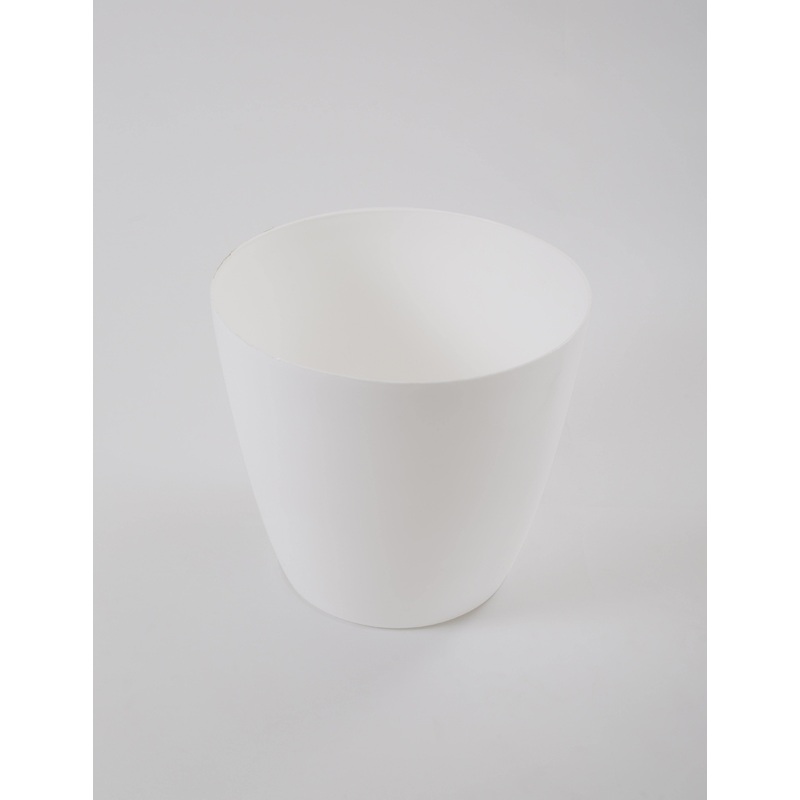 3.5 Inch White Singapore Pot (90mm)