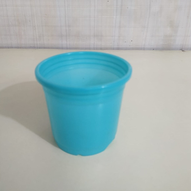 4″ Flower Pot Turq Colour Sunrise Series (10 cm)